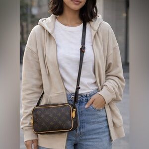 Louis Vuitton Vintage Monogram Marly Bandoulière Bag with COA